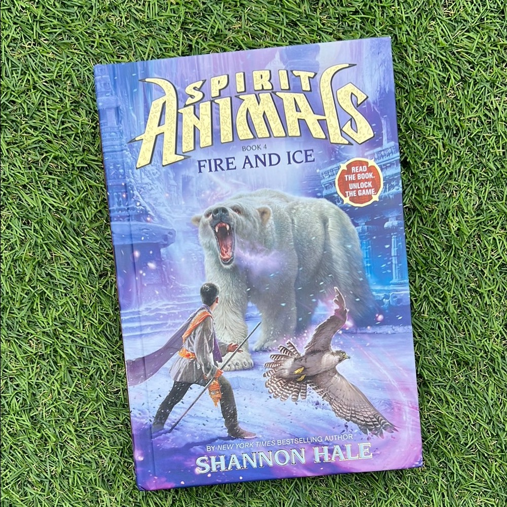📚 3/$21 📚 Spirit Animals: Book 4, Fire and Ice by Shannon Hale 1st edition 2014
